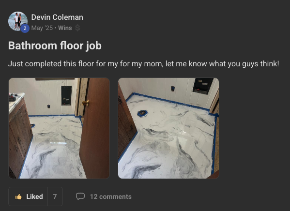 949 Academy member floor project